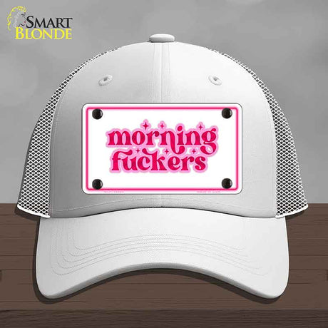 Morning F-ckers Novelty License Plate Hat HAT-MLP-14490