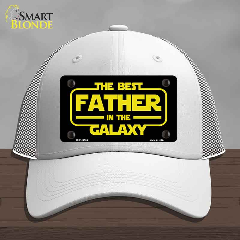 Best Father in the Galaxy Novelty License Plate Hat HAT-MLP-14503