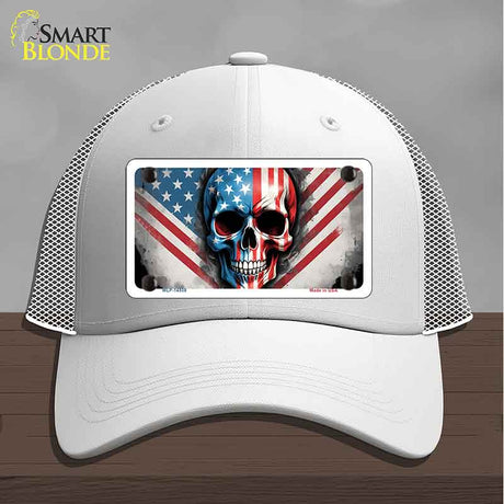 American Skull Novelty License Plate Hat HAT-MLP-14509