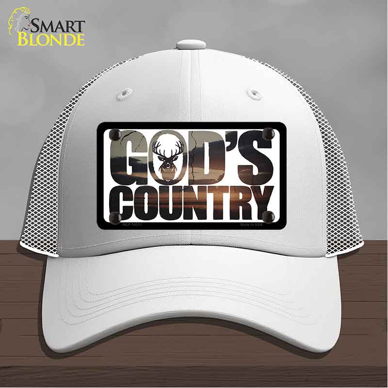 Gods Country Novelty License Plate Hat HAT-MLP-14517