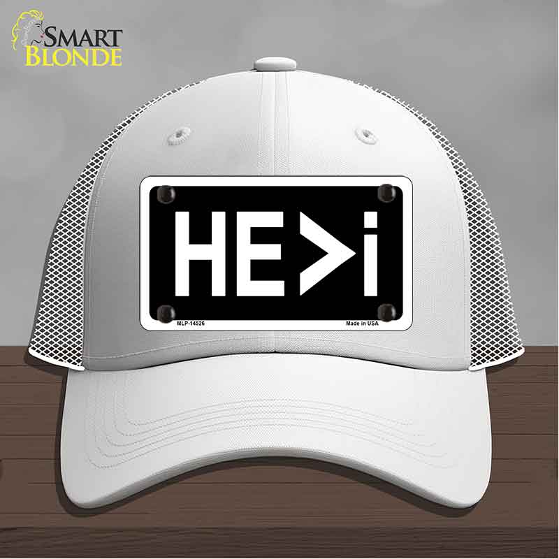 HE>i Novelty License Plate Hat HAT-MLP-14526