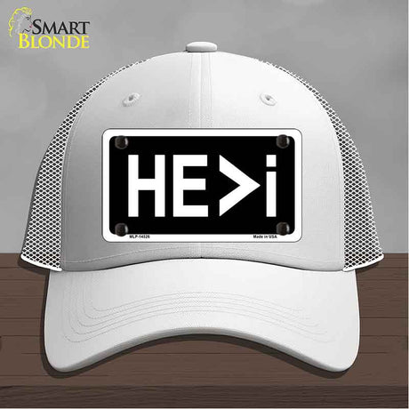 HE>i Novelty License Plate Hat HAT-MLP-14526