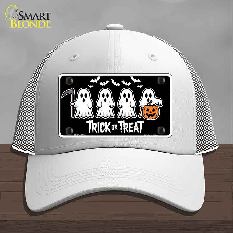 Trick or Treat Ghosts Novelty License Plate Hat HAT-MLP-14528