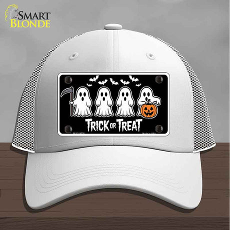 Trick or Treat Ghosts Novelty License Plate Hat HAT-MLP-14528