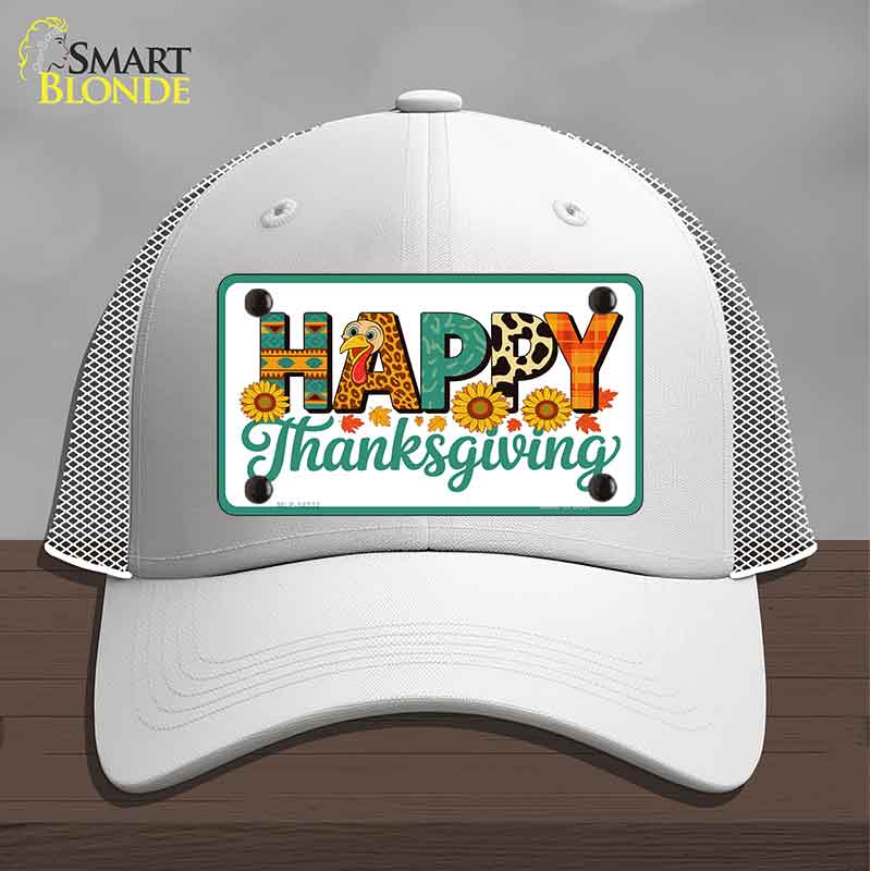 Happy Thanksgiving Novelty License Plate Hat HAT-MLP-14532