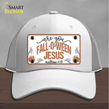 Fall-o-ween Jesus Novelty License Plate Hat HAT-MLP-14534