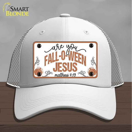 Fall-o-ween Jesus Novelty License Plate Hat HAT-MLP-14534