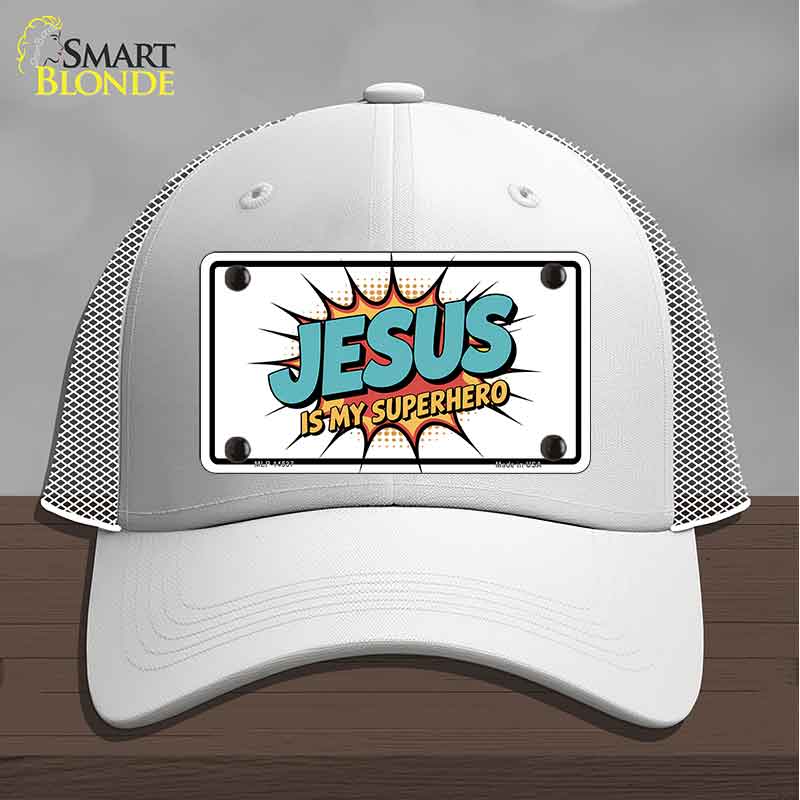 Jesus is My Superhero Novelty License Plate Hat HAT-MLP-14537
