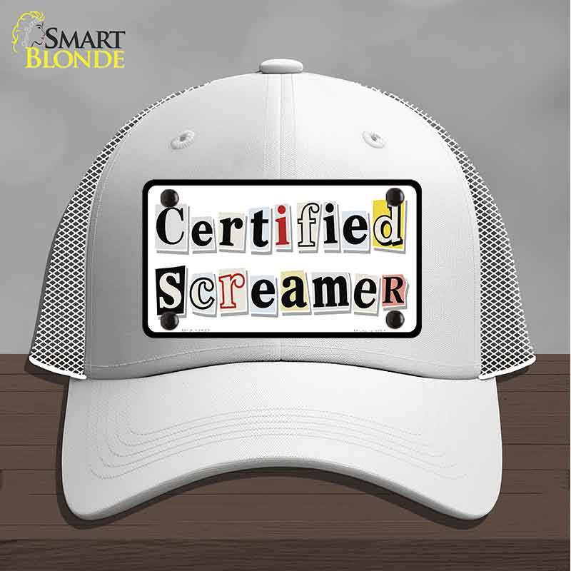 Certified Screamer Novelty License Plate Hat HAT-MLP-14542
