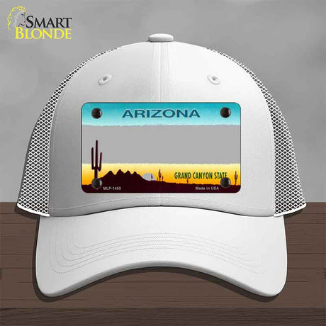 Arizona Gray State Blank Novelty License Plate Hat HAT-MLP-1455
