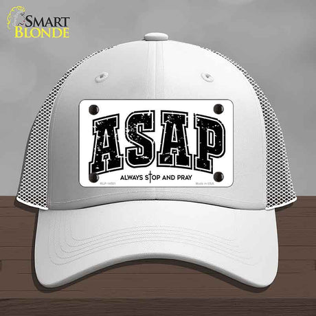 Always Stop and Pray Novelty License Plate Hat HAT-MLP-14561