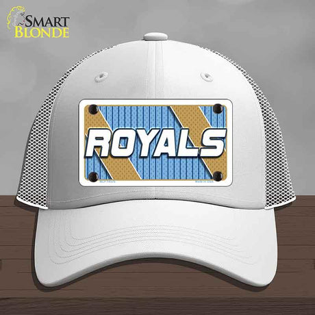 ROYALS Graphic Novelty License Plate Hat HAT-MLP-14576 Mesh White