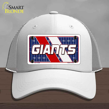 GIANTS Graphic Novelty License Plate Hat HAT-MLP-14648 Mesh White