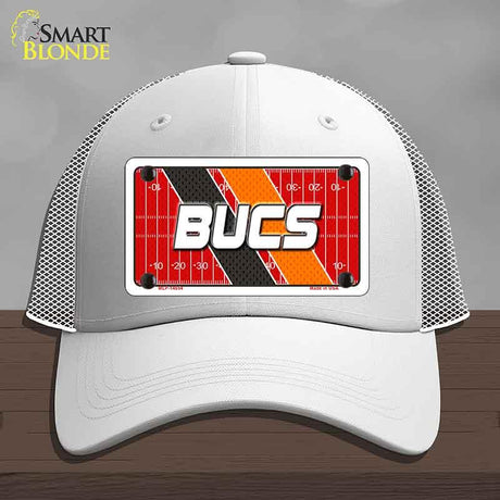 BUCS Graphic Novelty License Plate Hat HAT-MLP-14654 Mesh White