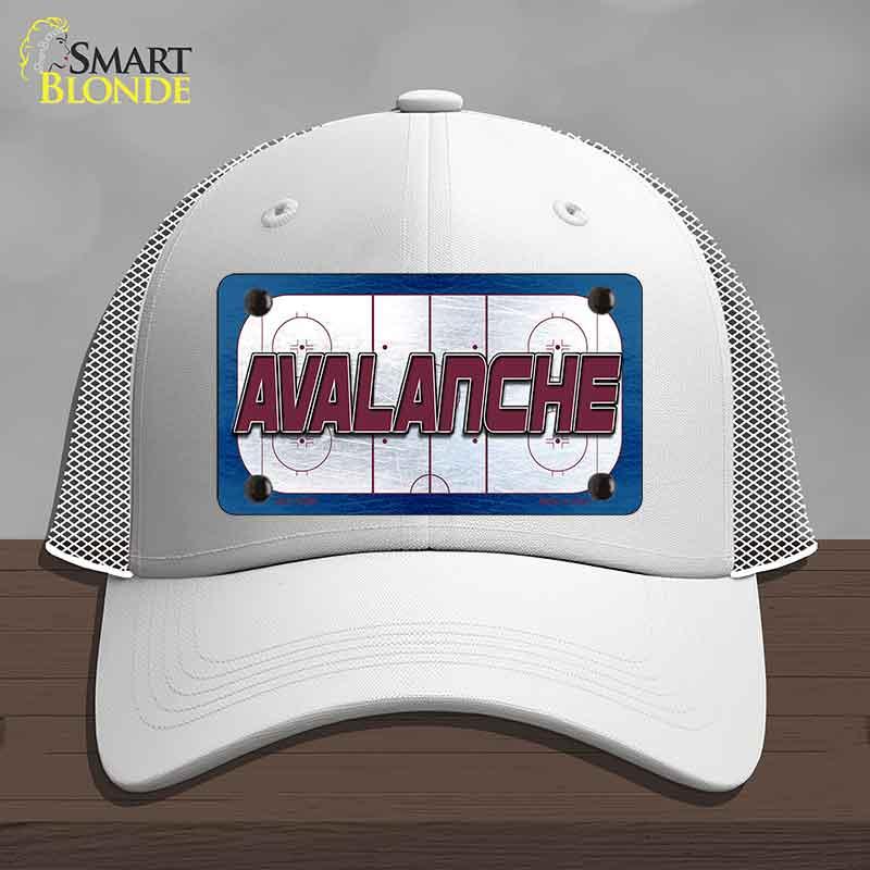 AVALANCHE Graphic Novelty License Plate Hat HAT-MLP-14663 Mesh White