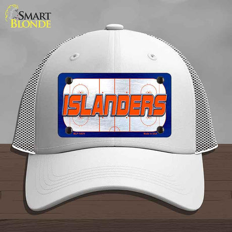 ISLANDERS Graphic Novelty License Plate Hat HAT-MLP-14674 Mesh White