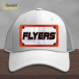 FLYERS Graphic Novelty License Plate Hat HAT-MLP-14677 Mesh White