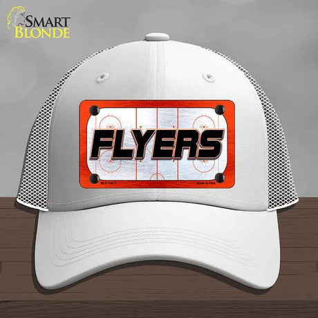 FLYERS Graphic Novelty License Plate Hat HAT-MLP-14677 Mesh White