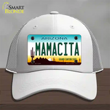 Mamacita Arizona Novelty License Plate Hat Mesh / White