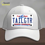 Tailgtr North Carolina Novelty License Plate Hat Mesh / White
