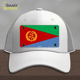 Eritrea Flag Novelty License Plate Hat Mesh / White