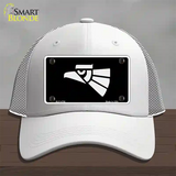Made In Mexico Eagle Novelty License Plate Hat Mesh / White