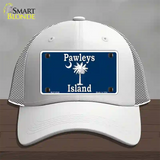 Pawleys Island Blue Novelty License Plate Hat Mesh / White