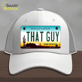 That Guy Arizona Novelty License Plate Hat Mesh / White