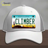 Arizona Climber Novelty License Plate Hat Mesh / White