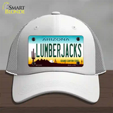 Arizona Lumberjacks Novelty License Plate Hat Mesh / White