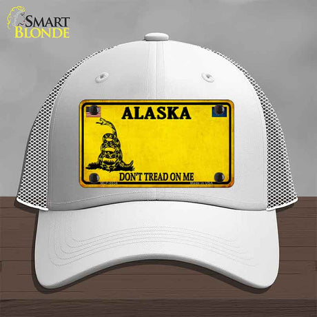 Alaska Dont Tread On Me Novelty License Plate Hat HAT-MLP-8834