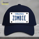 Zombie Virginia Novelty License Plate Hat Cotton / Navy