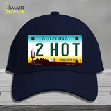 2 Hot Arizona Novelty License Plate Hat Cotton / Navy