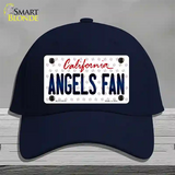 Angels Fan California Novelty License Plate Hat Cotton / Navy