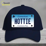 Hottie Connecticut Novelty License Plate Hat Cotton / Navy