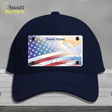 Alabama with American Flag Novelty License Plate Hat HAT-MLP-12329