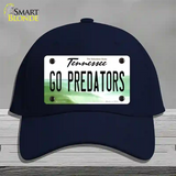 Go Predators Novelty License Plate Hat Tag Cotton Navy