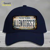 Allen Diggs 21 NY Excelsior Rusty Novelty License Plate Hat Tag Cotton Navy
