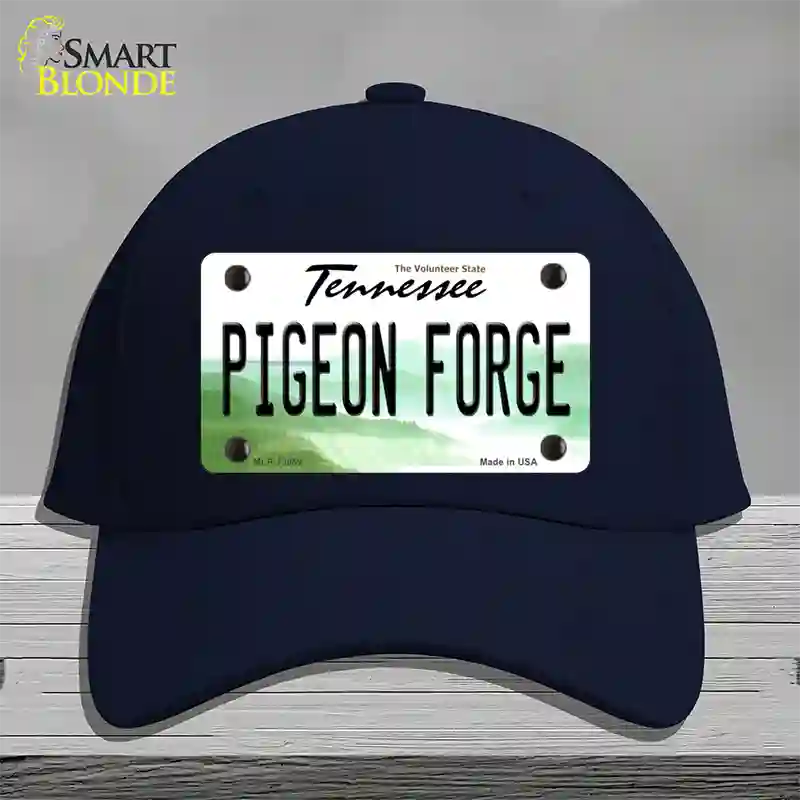 Pigeon Forge Tennessee Novelty License Plate Hat Tag Cotton Navy