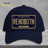 Rehoboth Delaware Novelty License Plate Hat Cotton / Navy