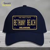 Bethany Beach Delaware Novelty License Plate Hat Cotton / Navy