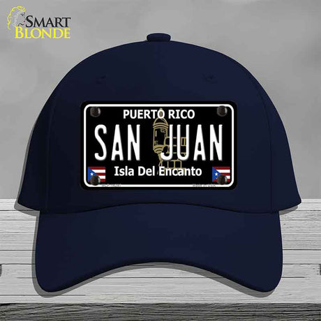 San Juan Puerto Rico Black Novelty License Plate Hat HAT-MLP-14297