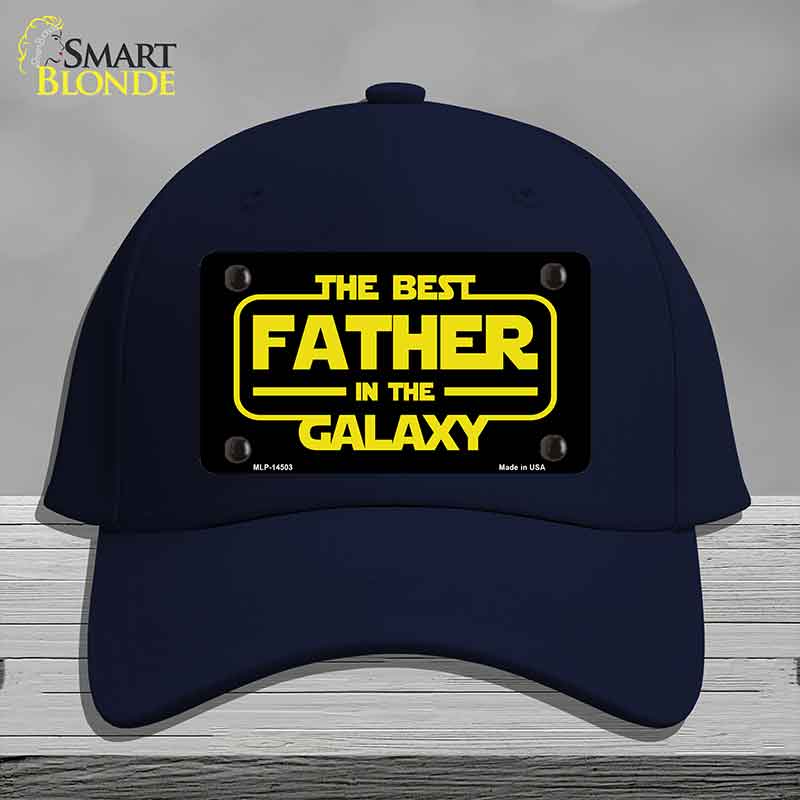 Best Father in the Galaxy Novelty License Plate Hat HAT-MLP-14503