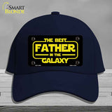 Best Father in the Galaxy Novelty License Plate Hat HAT-MLP-14503