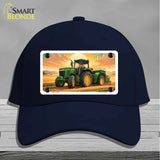 Tractor Sunset Novelty License Plate Hat HAT-MLP-14508