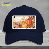 Autumn Pumpkins & Leaves Novelty License Plate Hat HAT-MLP-14516