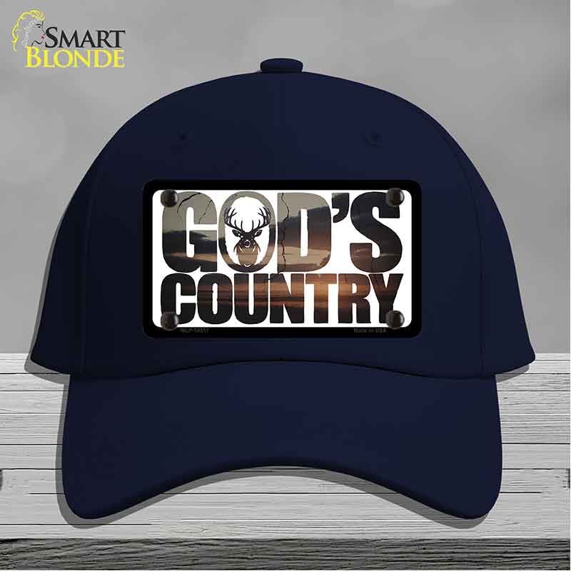 Gods Country Novelty License Plate Hat HAT-MLP-14517