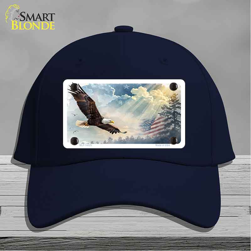Sunrays & Eagle Novelty License Plate Hat HAT-MLP-14520