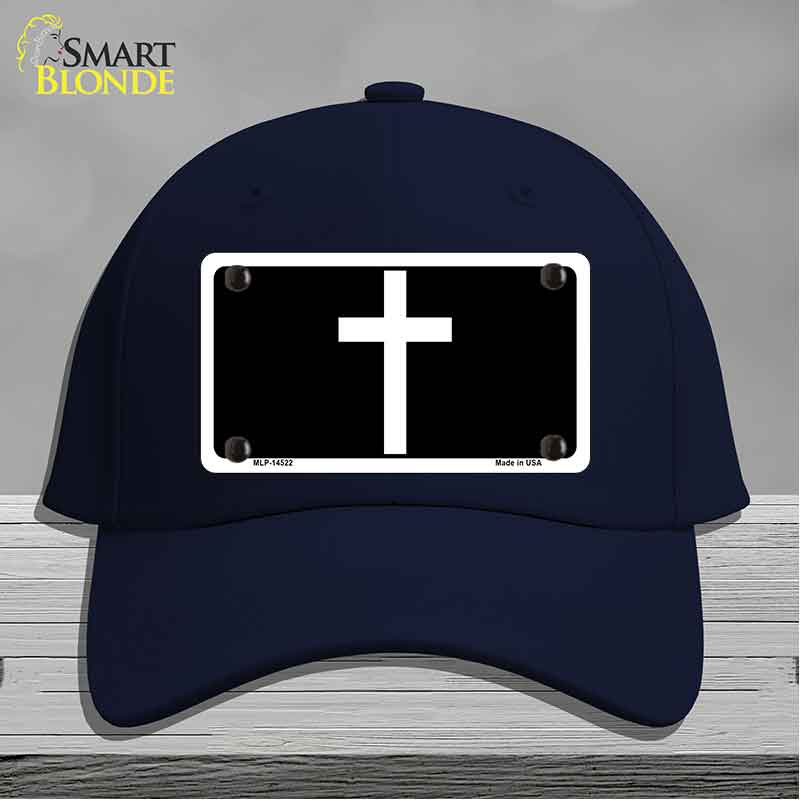 Cross Silhouette Novelty License Plate Hat HAT-MLP-14522