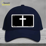 Cross Silhouette Novelty License Plate Hat HAT-MLP-14522